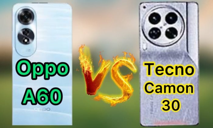 HP Oppo A60 vs Tecno Camon 40: Adu Layar, Kamera, Performa hingga Baterai Apa Saja Perbedaannya?