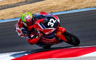 Kiandra Ramadhipa start di posisi ke-12 di Moto3 Junior Valencia