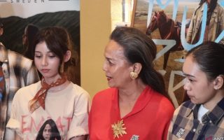 Christine Hakim berperan sebagai mantan pelacur dalam film "Empat Musim Pertiwi"