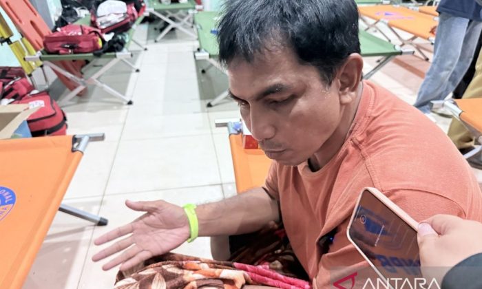 Kapal Virgo Transport 8 miring cepat tanpa alarm sebelum tenggelam