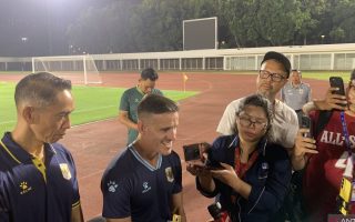 Timnas Indonesia fokus kembalikan gaya permainan untuk lawan Singapura
