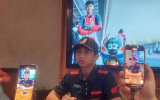 Kiandra Ramadhipa tempati posisi 10 pada balapan pertama