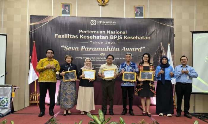 Seva Paramahita Award 2026, BPJS Kesehatan Sleman apresiasi 9 Faskes