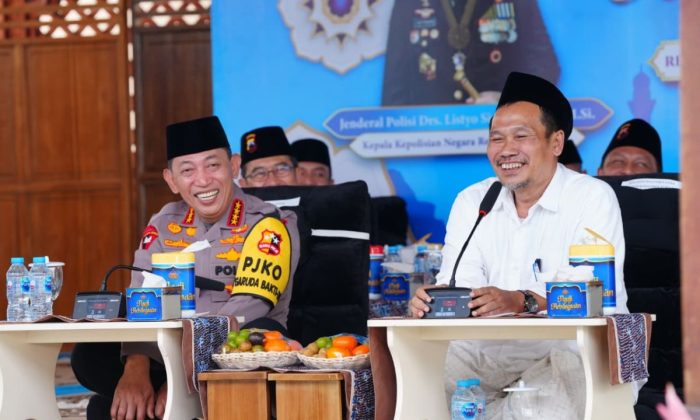 Kapolri dan Gus Baha ajak warga jaga persatuan demi Indonesia maju