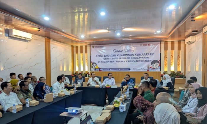 KantahBantul perdalam penerapan SOTK berbasis wilayah melalui studi tiru komparatif di Kantah Sragen