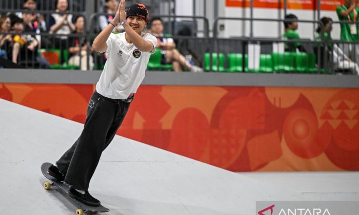 Atlet skateboard Indonesia jaga fokus dalam Asian Games 2026