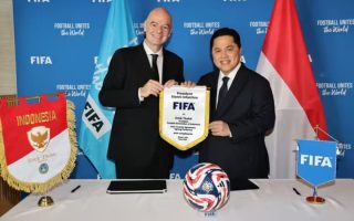 Erick sebut dukungan FIFA Forward perkuat fondasi sepak bola Indonesia