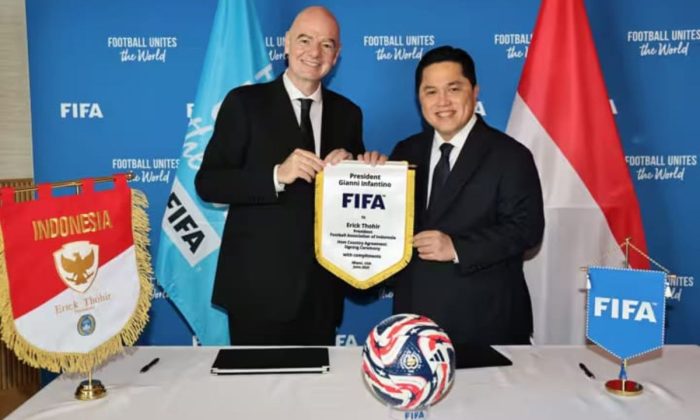 Erick sebut dukungan FIFA Forward perkuat fondasi sepak bola Indonesia