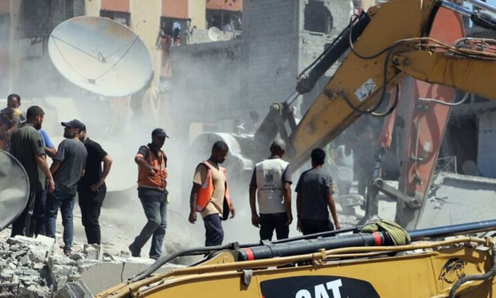 Gaza: At least 20 killed in deadly building collapse, search for survivors continues