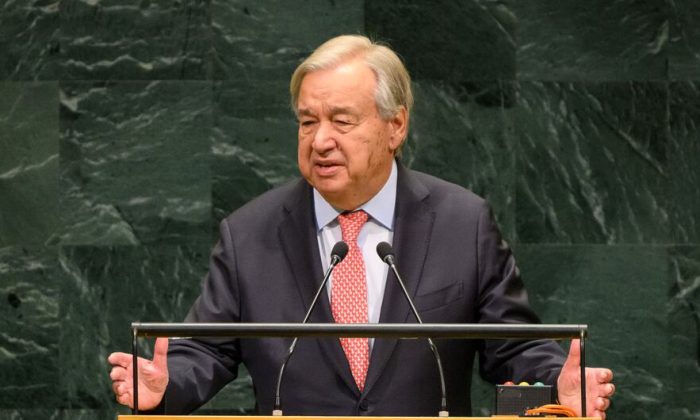 Guterres: ‘Cracks have become canyons’ as world faces four tests of power