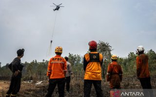 BNPB: Lima helikopter dikerahkan untuk padamkan karhutla di Kalsel