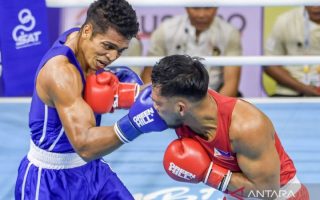 Petinju Indonesia kandas pada perempat final Asian Games 2026