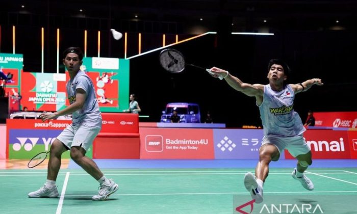 Sabar/Reza redam pertahanan ganda Korsel untuk melaju di China Masters 2026