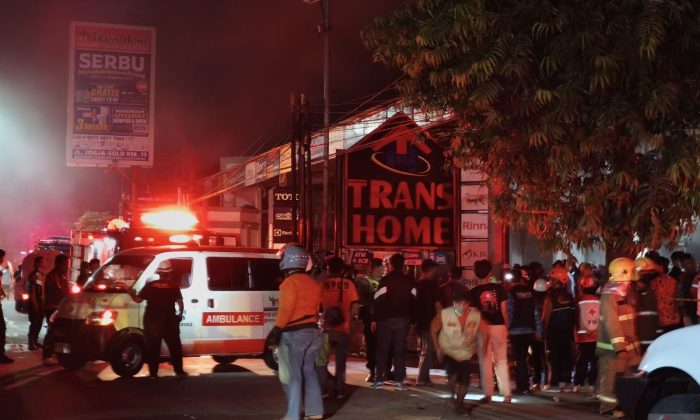 Polresta Sleman konfirmasi dua korban tewas kebakaran Supermarket Bangunan Trans Home
