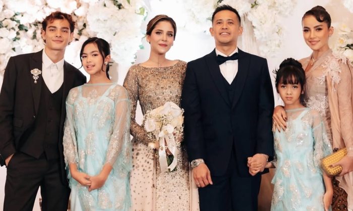Olla Ramlan Dateng ke Pernikahan Aufar Hutapea, Pesan ke Mantan Suami Bikin Salah Fokus: Awas Kau!