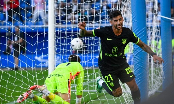Dramatis! Gol Menit Akhir Cristian Romero Bawa Atletico Madrid Tekuk Alaves 2-1