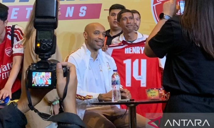 Thierry Henry senang bisa reuni di Jakarta