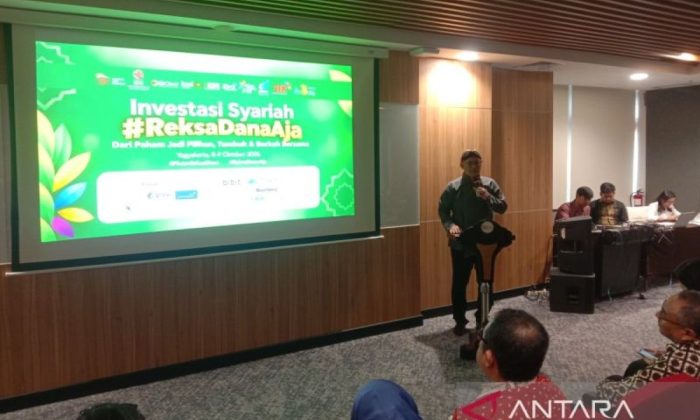 OJK DIY sebut jumlah investor reksa dana tumbuh 40,16 persen