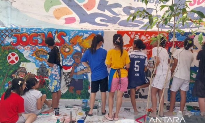 Pemkot Yogyakarta mengoptimalkan lomba mural pelajar cegah vandalisme