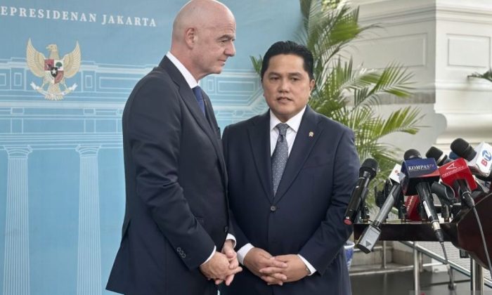 Prabowo janji ke FIFA bangun ekosistem sepak bola hingga ke daerah