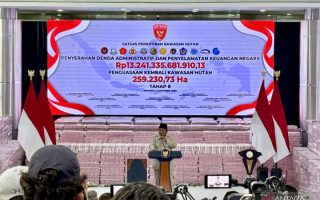 Prabowo puji kinerja Satgas PKH, setor Rp52 T ke negara dalam 2 tahun