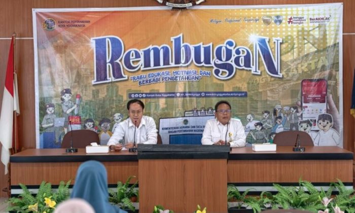 Kantah Yogyakarta laksanakan REMBUGAN tingkatkan pemahaman pertanahan