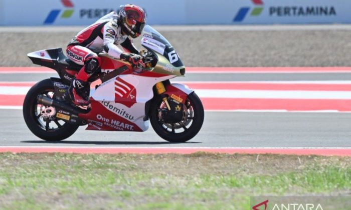 Mario Aji start dari posisi ke-23 Moto2 GP Indonesia